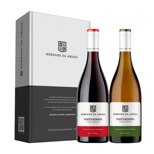 Herdade da Amada Contrabando Tinto + Contrabando Branco 75cl